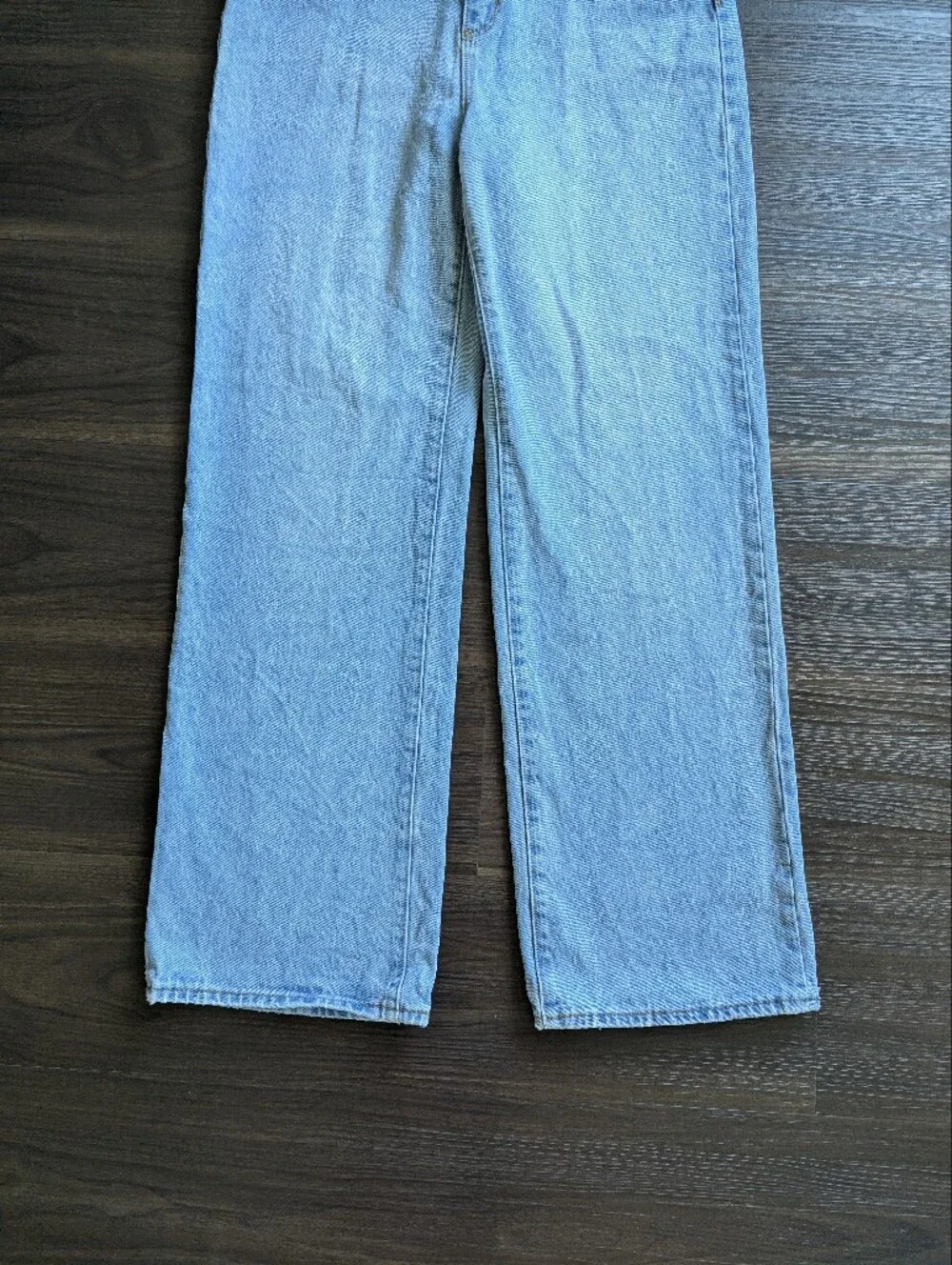 Rolla’s Heidi High Rise Wide Leg Jeans 28 Light Wash Denim Retro Clean Girl Boho